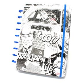 Caderno Médio Comic com 80 Folhas Caderno Inteligente