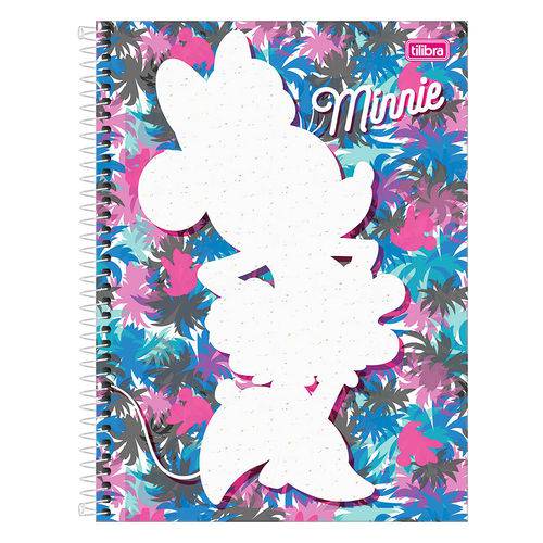 Caderno Minnie - Contorno - 160 Folhas - Tilibra