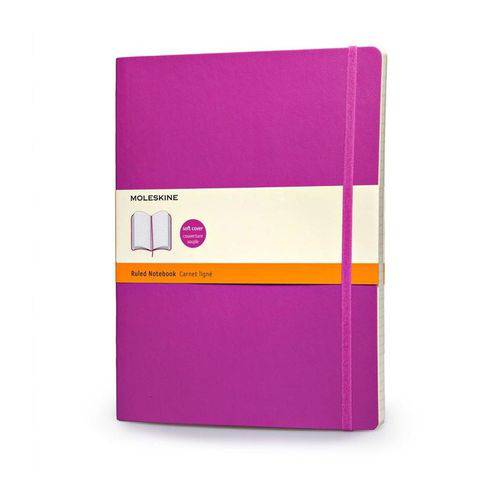 Caderno Moleskine Original Purple Pautado Gg Capa Flex 3760