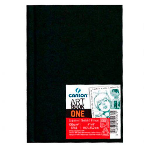Caderno One Art Book Canson A4 216x279mm 100g 98 Folhas