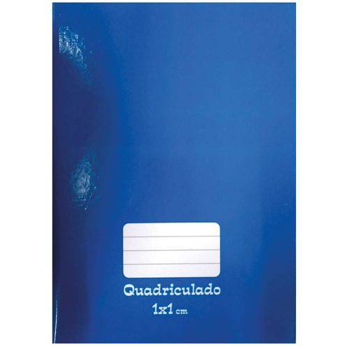 Caderno Quadriculado Univers. 1x1cm 48f Brochurao C.d Azul Tamoio Pct.c/05