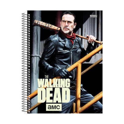 Caderno The Walking Dead - Negan - 1 Matéria - São Domingos