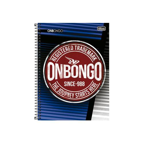 Caderno Univ Tilibra Onbongo 200 Folhas 10 Matérias