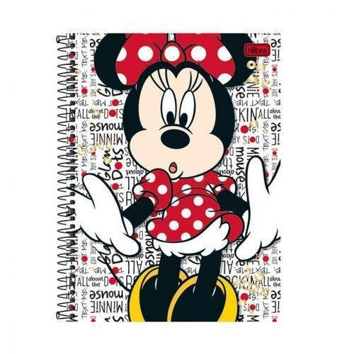 Caderno Universitário 200 Folhas Mickey/Minnie