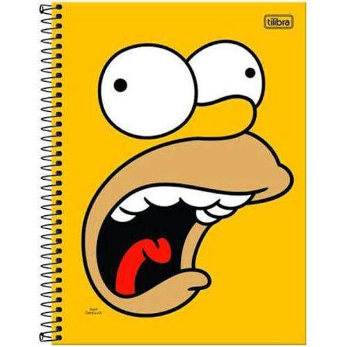 Caderno Universitário 200 Folhas The Simpsons
