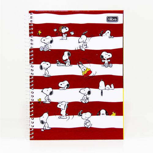 Caderno Universitário 1 Matéria - Snoopy
