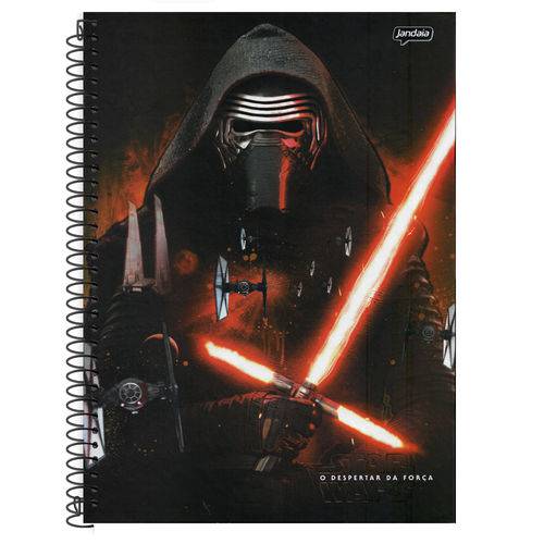 Caderno Universitário 10x1 200 Fls C.D. Jandaia - Star Wars 8