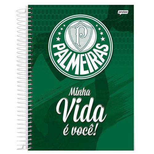 Caderno Universitário 1x1 96 Fls C.D. Jandaia - Palmeiras 3
