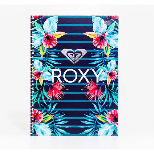 Caderno Universitário 96 Folhas - Roxy