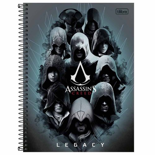 Caderno Universitário Assassin’s Creed 1 Matéria Tilibra 1017202