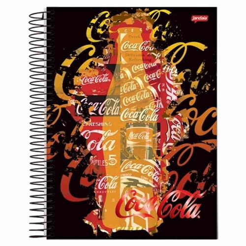 Caderno Universitário Coca Cola 20 Matérias Jandaia 1006946