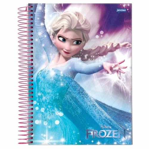 Caderno Universitário Frozen 10 Matérias Jandaia 1007213