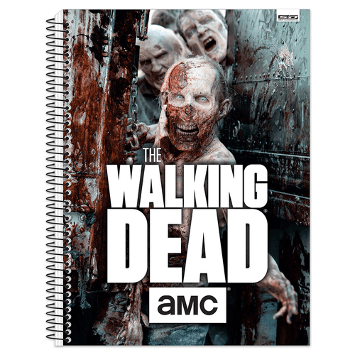 Caderno Universitário The Walking Dead 1 Matéria São Domingos 1012964