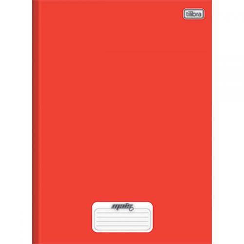 Caderno Universitário Vermelho 96fls