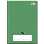 Caderno Verde D ¼ Brochura Capa Dura Costurado 96 Folhas