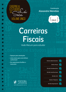 Cadernos de Estudos da Lei Seca Volume Único - Carreiras Fiscais (2019)