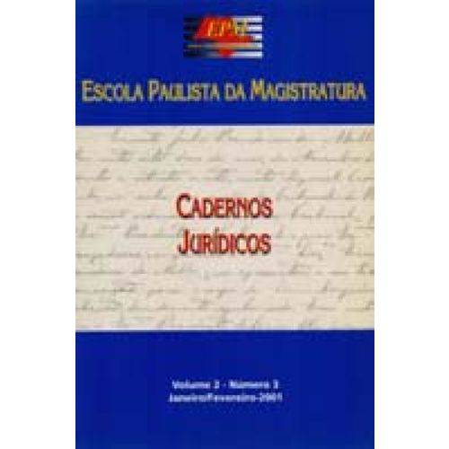 Cadernos Jurídicos-V.02-N.03-Epm/01