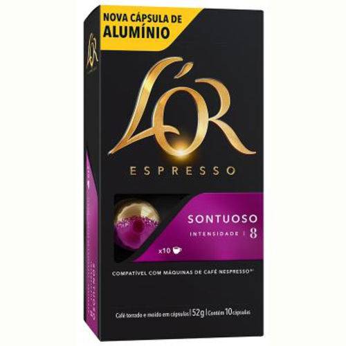 Cafe Capsula Espresso Lor Sontuoso 10X52G