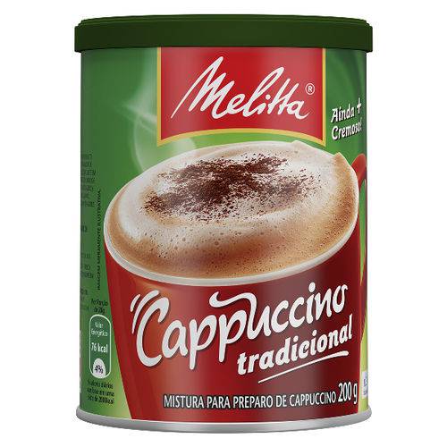 Cafe Capuccino Tradicional 200gr Melitta