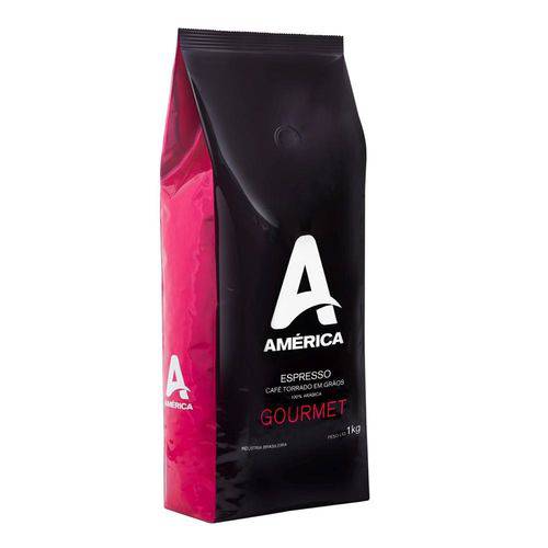 Café em Grãos América Gourmet 1kg - América