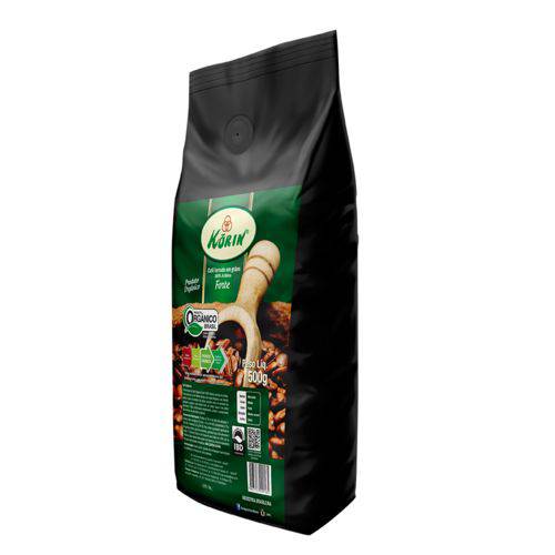 Café em Grãos Korin 100% Arábica Orgânico Pacote 500g