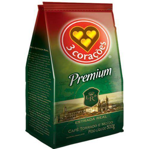 Café em Pó 3 Corações Premium 500 G