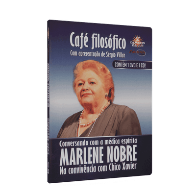 Café Filosófico - Conversando com a Médica Espírita Marlene Nobre [CD e DVD]