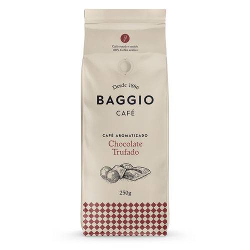 Café Gourmet Moído Baggio Aromas 250g - Chocolate Trufado