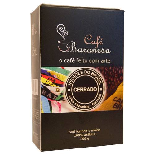 Café Gourmet Moído Baronesa Regiões 250g - Cerrado