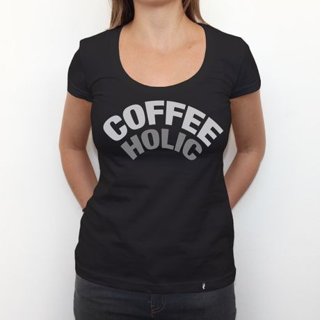 Café Preto - Camiseta Clássica Feminina