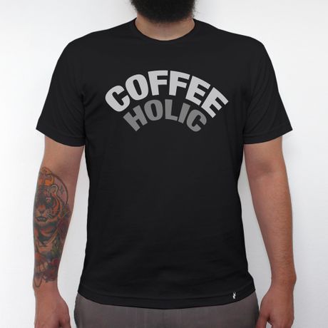 Café Preto - Camiseta Clássica Masculina