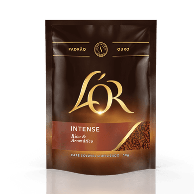 CAFÉ L'OR INTENSE SOLUVEL STAND UP POUCH 24X50g