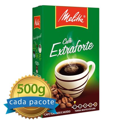 Café Melitta Extra Forte a Vácuo 500g