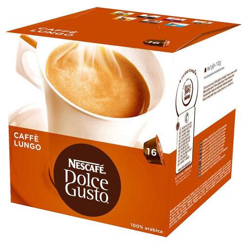 Café Nescafé Dolce Gusto Caffè Lungo, 112 G