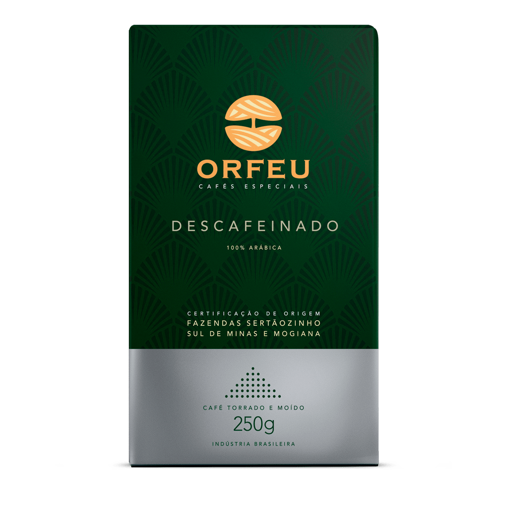 Café Orfeu - Descafeinado Torrado e Moído | 250g 000513