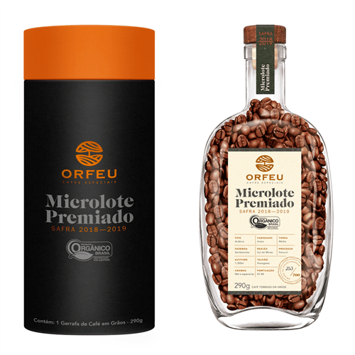 Café Orfeu Microlote Premiado em Grãos Garrafa Numerada | 290g 001653