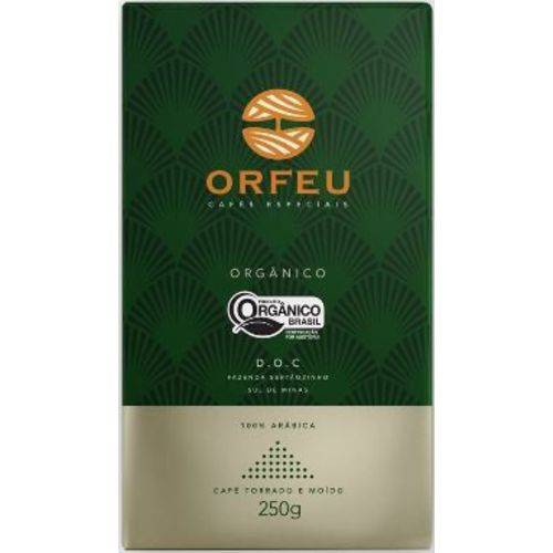 Café Orfeu Torrado e Moído Blend Orgânico – 250g