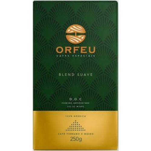 Café Orfeu Torrado e Moído Blend Suave – 250g