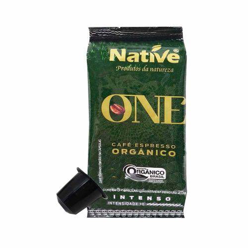 Café Orgânico Intenso - Native - Cápsulas de 5g
