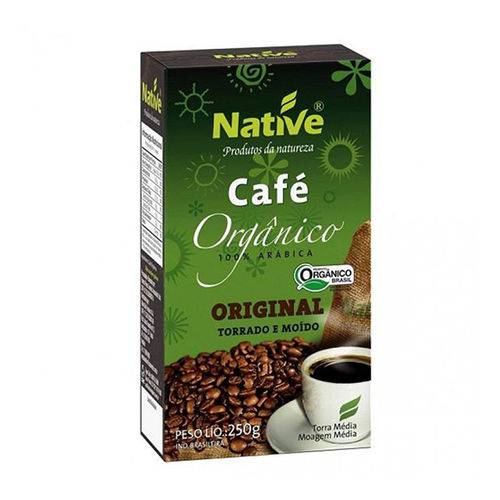 Café Orgânico Moido Torrado Native 250g