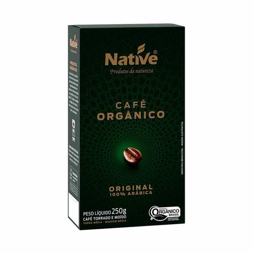 Café Orgânico Torrado e Moído Original - Native - 250g