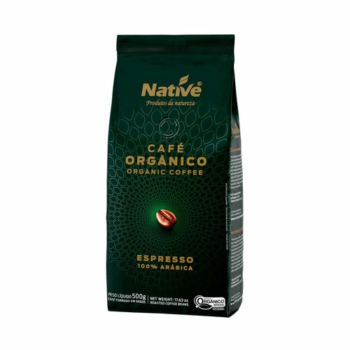 Café Orgânico Torrado em Grãos - Native - 500g