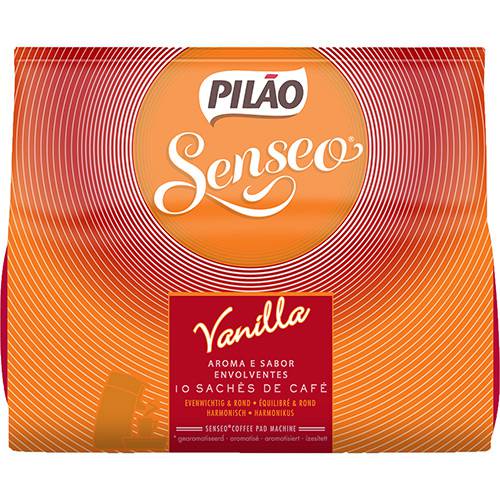 Café Pilão Senseo Vanilla 10 Sachês 60ml