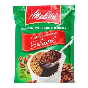 Café Solúvel Melitta Refil 50g