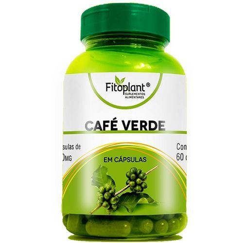 Café Verde 60 Cápsulas 500mg Fitoplant