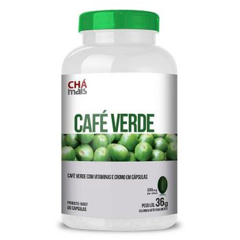 Café Verde com Vitamina C Chá Mais 60 Cápsulas