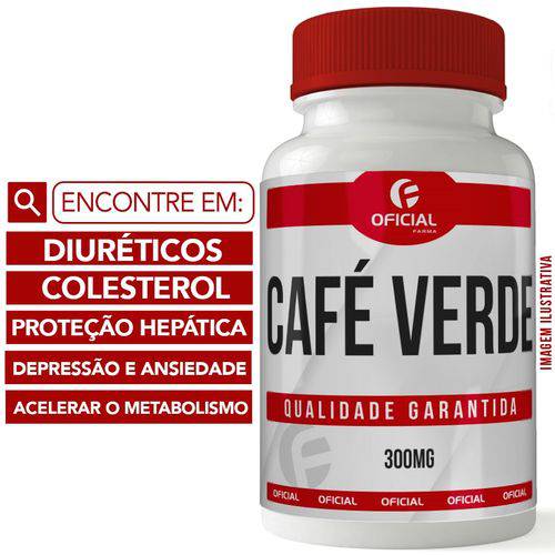 Café Verde (green Coffee) 300mg 60 Cápsulas - Of