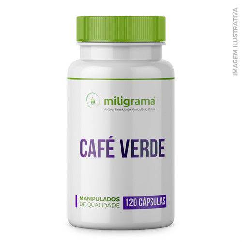Café Verde (Green Coffee) 300mg Cápsulas - 120 Cápsulas