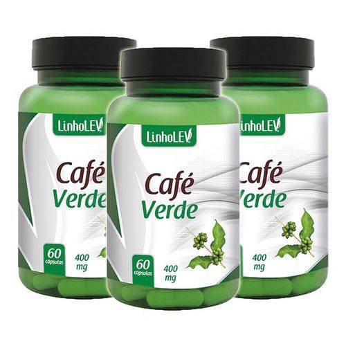 Café Verde (Green Coffee) 3 Frascos