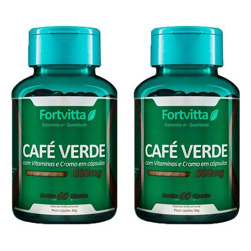Café Verde - 2 Un de 60 Cápsulas - Fortvitta